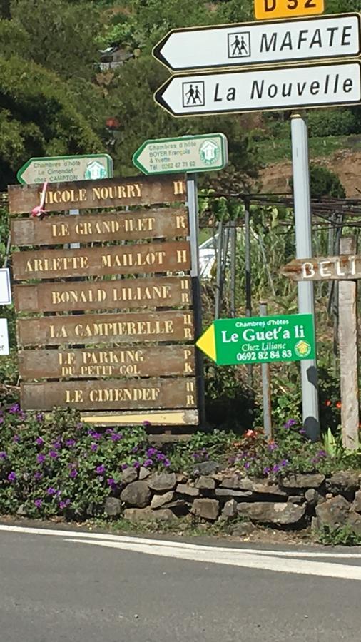 Le Guetali Hotel Salazie Bagian luar foto